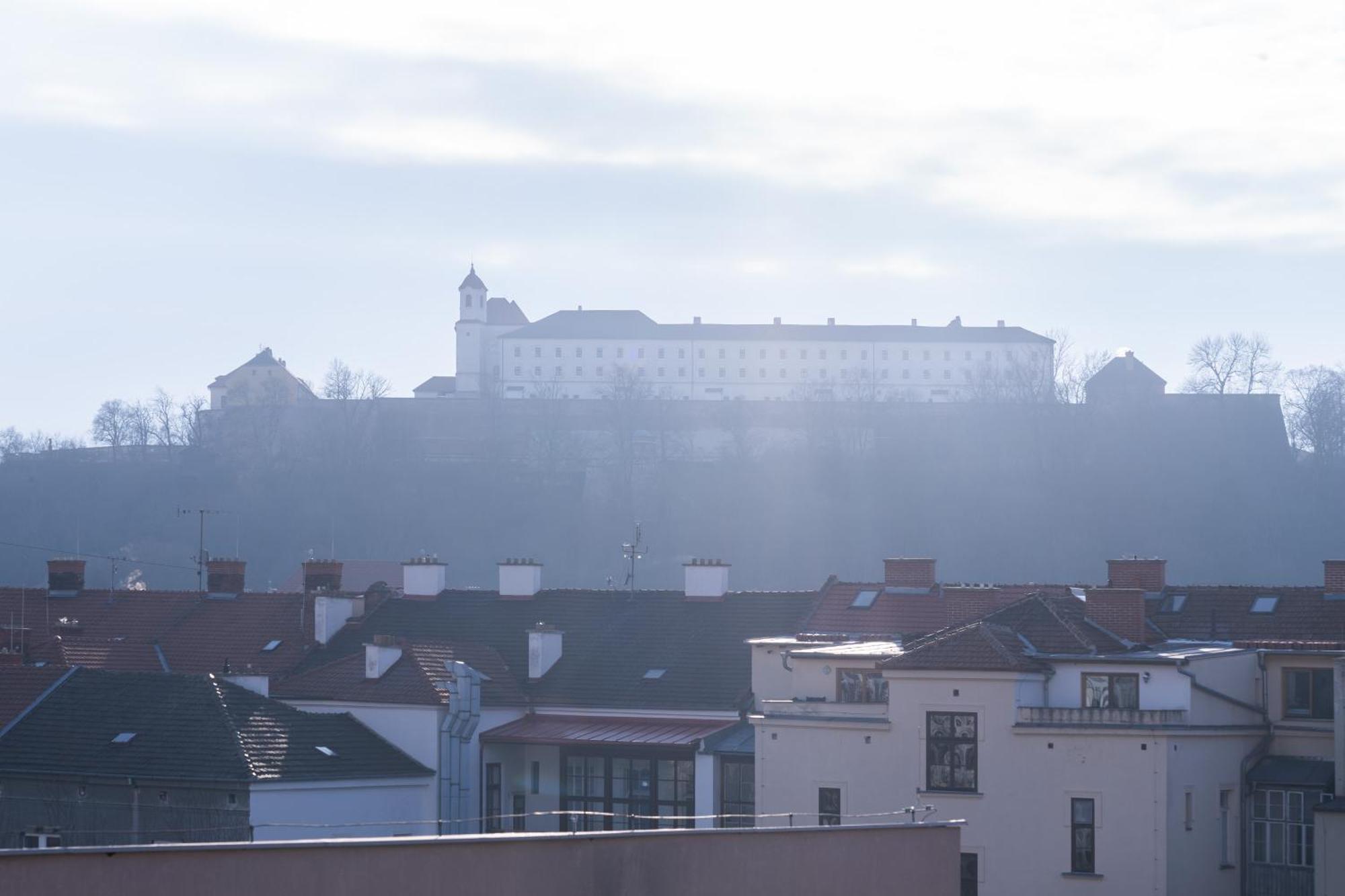 Spielberg Castle View Rooms In The Center Of Бърно Екстериор снимка